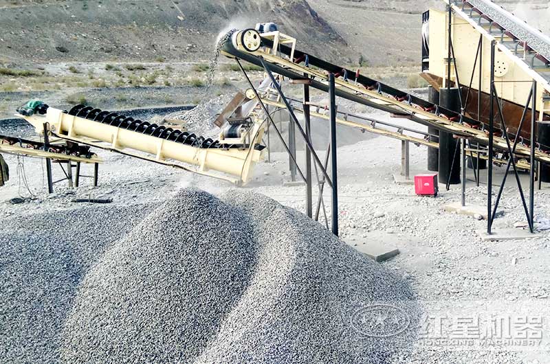 尾礦砂清洗現(xiàn)場實(shí)拍圖