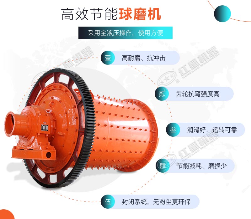 節(jié)能球磨機(jī)的優(yōu)勢(shì)