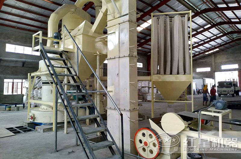 石英石磨粉生產(chǎn)現(xiàn)場實拍