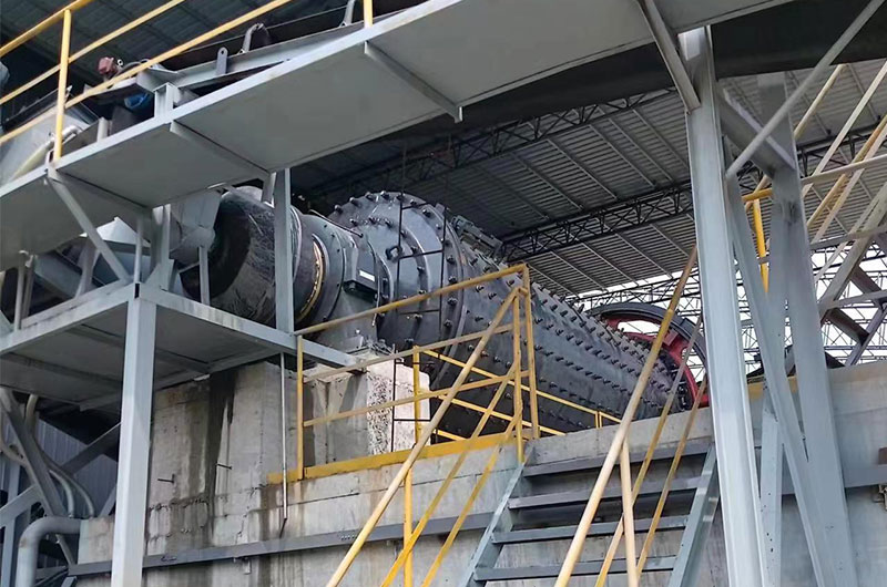 棒磨式制砂機(jī)現(xiàn)場