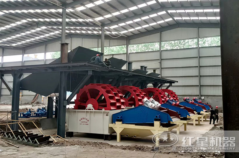 細(xì)沙回收機(jī)現(xiàn)場(chǎng)