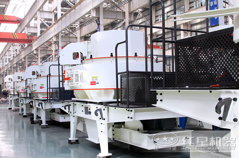 日產(chǎn)2000噸VSI制砂機(jī)展示