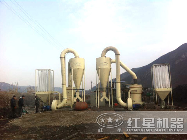 磨粉設備用戶生產(chǎn)現(xiàn)場