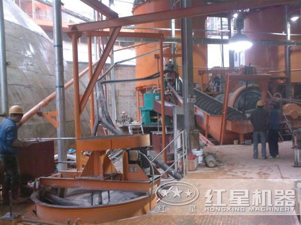 圓盤(pán)造粒機(jī)用戶生產(chǎn)現(xiàn)場(chǎng)