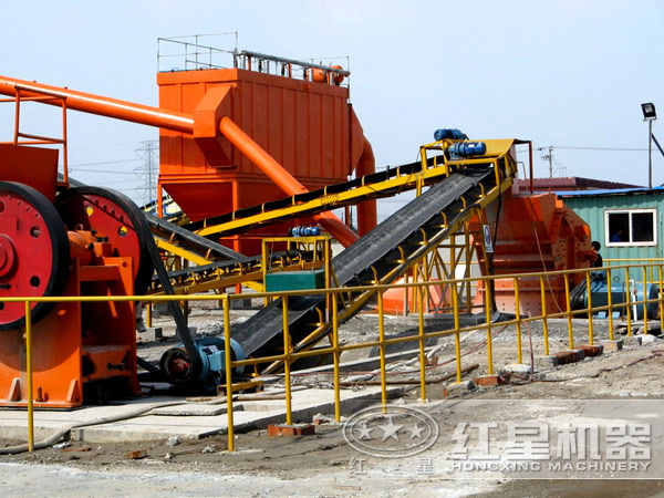 單段破碎機(jī)用戶生產(chǎn)現(xiàn)場