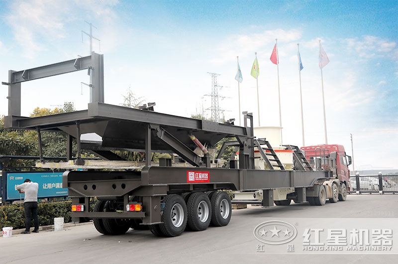 移動式制砂機發(fā)往廣東