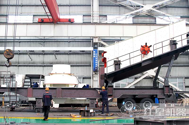 紅星流動(dòng)制沙機(jī)制造現(xiàn)場圖