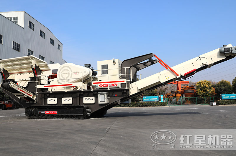 履帶移動式石子破碎機