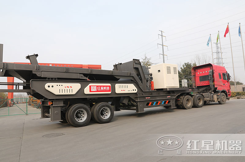 輪胎式移動(dòng)圓錐破碎機(jī)