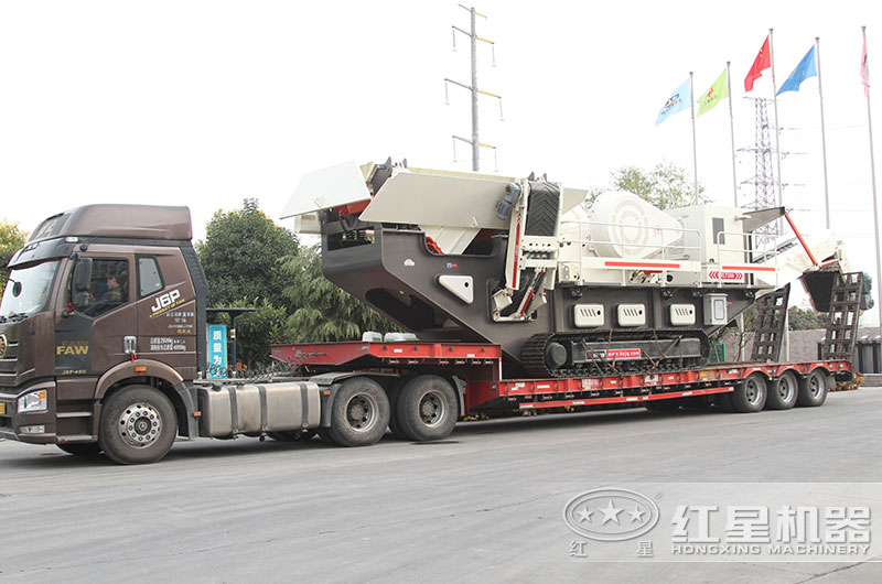 履帶式移動破碎篩分一體機(jī)廠家直接供貨、價格實惠