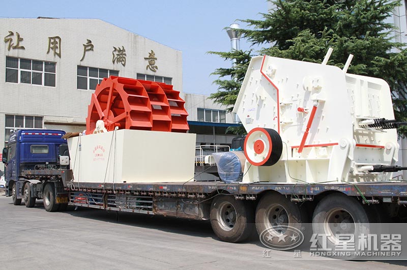 時(shí)產(chǎn)100方洗沙機(jī)發(fā)貨