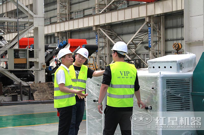 用戶(hù)親自到廠考察