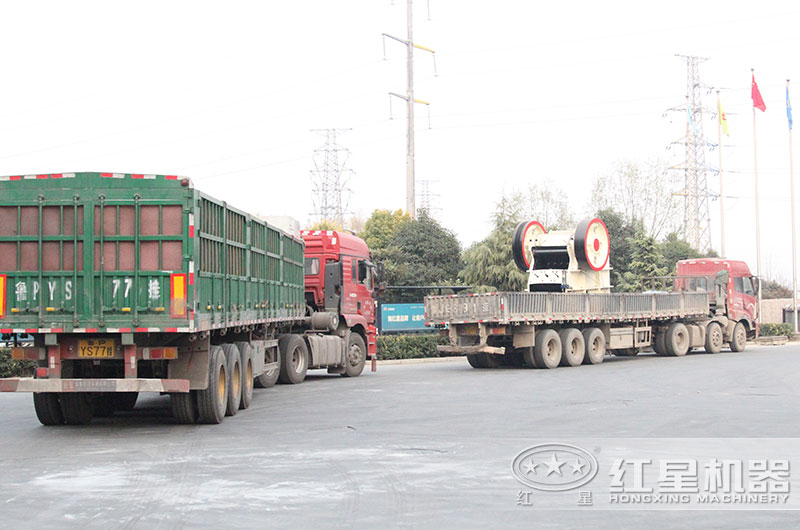 全套大型破碎石子機(jī)設(shè)備發(fā)貨