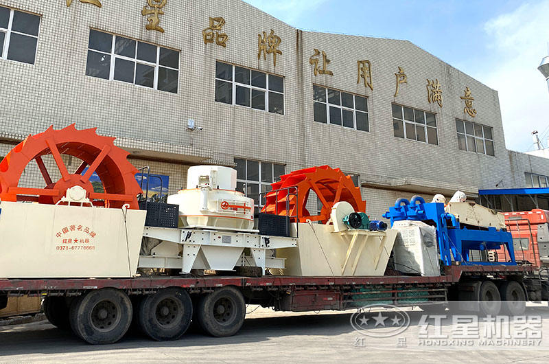 全套花崗巖制砂機生產(chǎn)線設備發(fā)貨