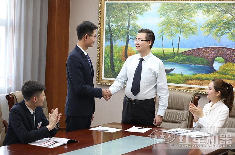 客戶(hù)來(lái)廠參觀、鑒定合同