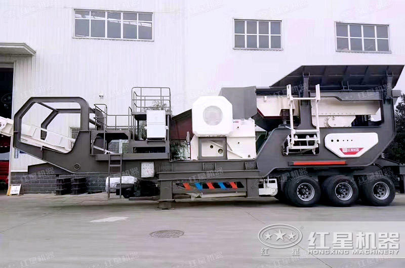 輪胎式移動顎式破碎機