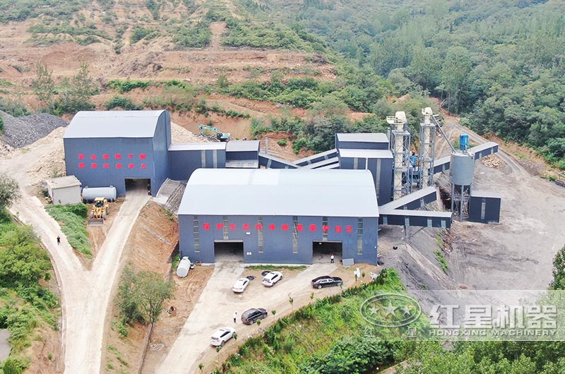 紅星助力建設(shè)環(huán)保型機(jī)制砂石廠