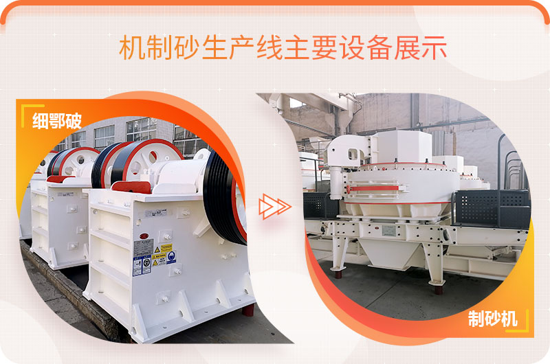 機制砂生產(chǎn)線主要設(shè)備展示